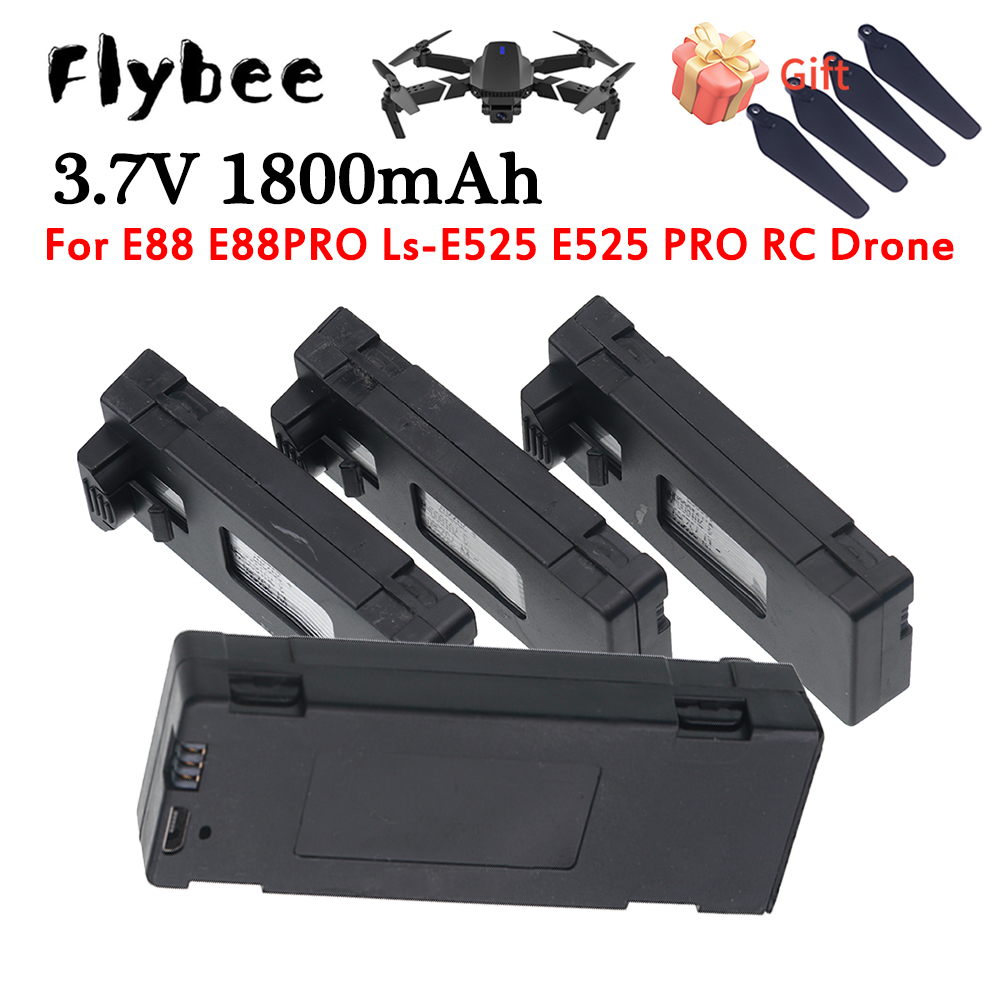 Eachine Drone E58 - E88 배터리 충전식 배터리 3.7V 1800mAh
