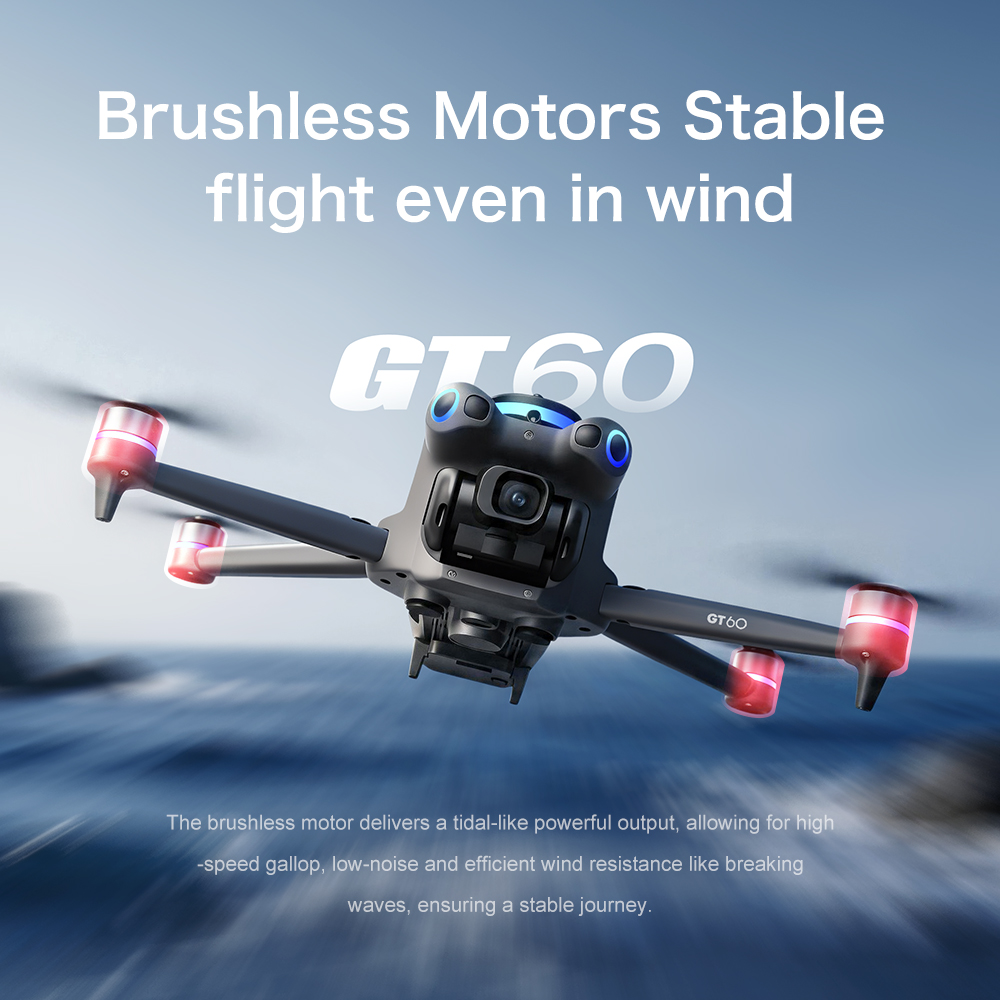 NEW GT60 미니 드론 듀얼 카메라 8K 항공기 장 - Drone Kit Long Range 리뷰 및 가격