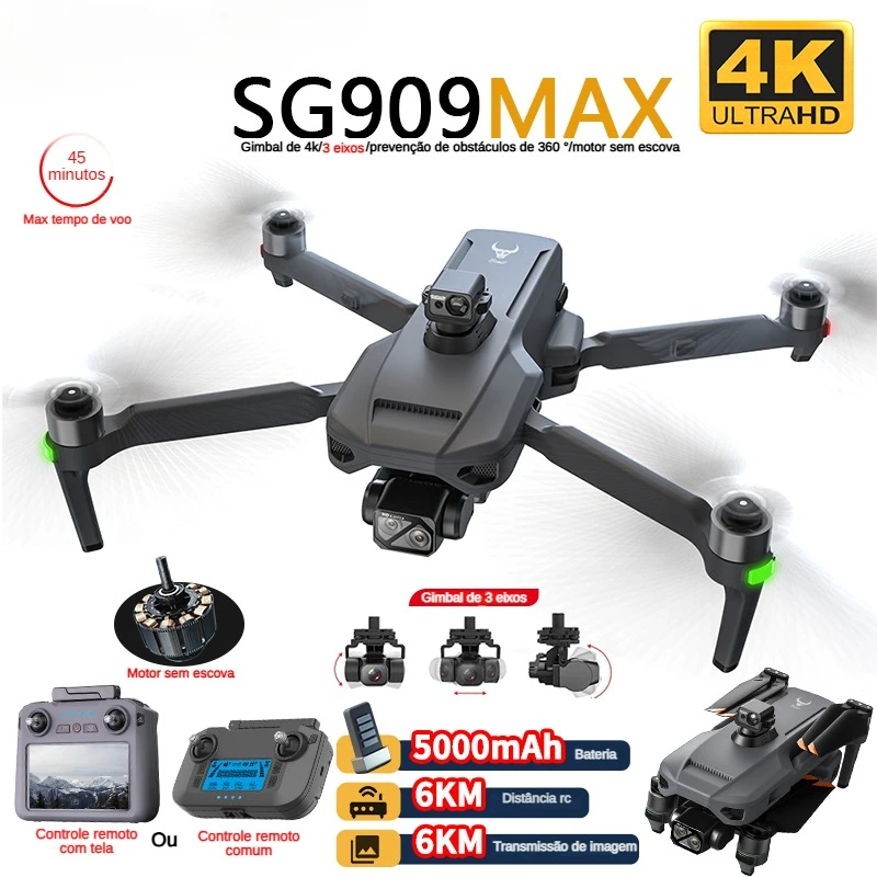 ZLL SG909 SG909MAX 전문 드론 4K 카메 - Drone Kit Professional 리뷰 및 가격